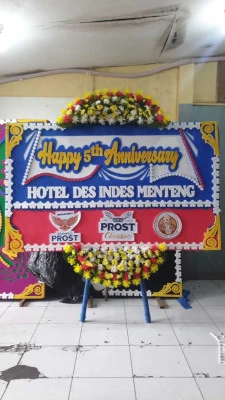 Papan Bunga di Sanankerto Turen